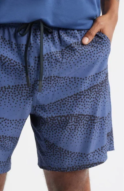 Santo Studio Tempo Tech Shorts In Blue