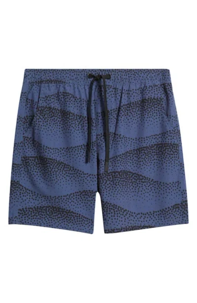 Santo Studio Tempo Tech Shorts In Blue