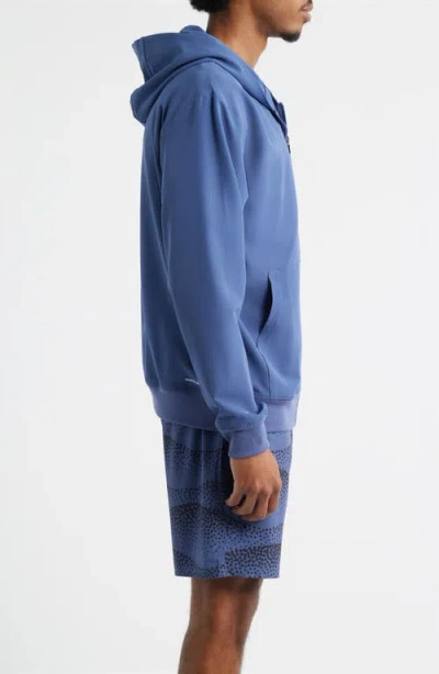 Santo Studio Tempo Tech Zip Jacket In Blue