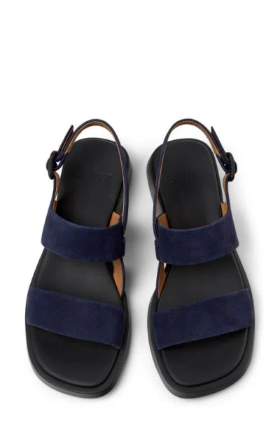 Camper Edy Slingback Sandal In Blue