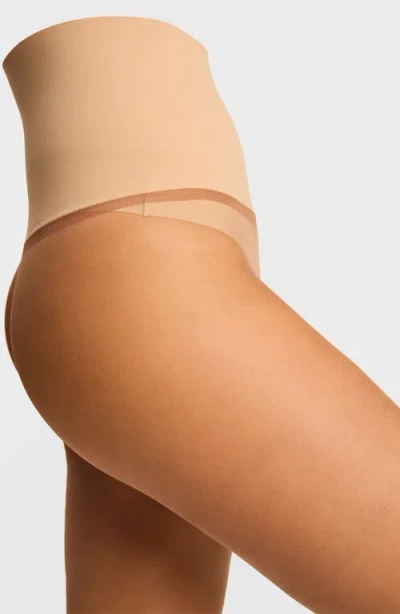 Commando Soft Luxe Sheer Tights In Brown