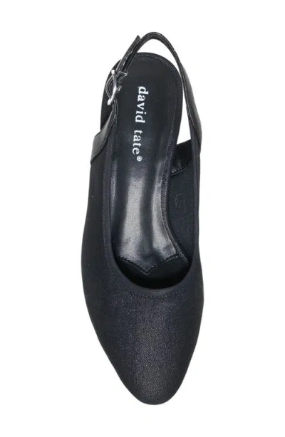 David Tate Extra Wide Width Silvana Pump In Blue