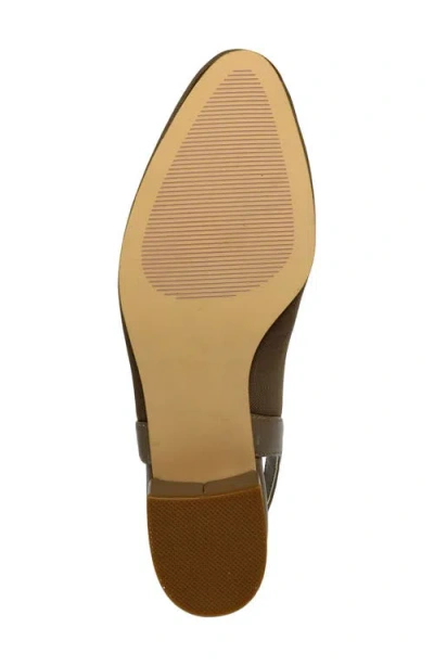 David Tate Silvana Slingback Pump In Brown