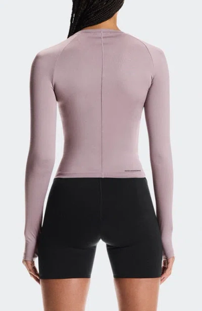 On Studio Lg Sleeve T-shirt In Gray