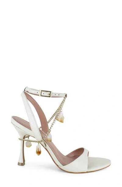 Bcbg Pacificia Chain Strap Sandal In White