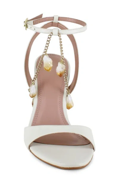 Bcbg Pacificia Chain Strap Sandal In White