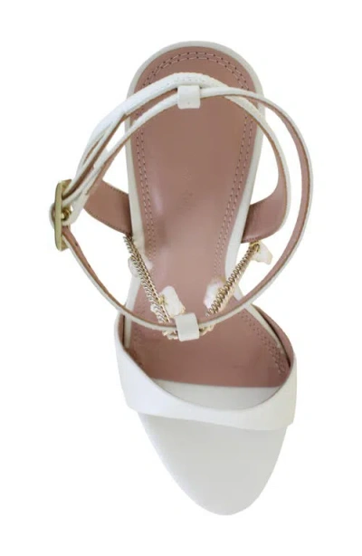 Bcbg Pacificia Chain Strap Sandal In White