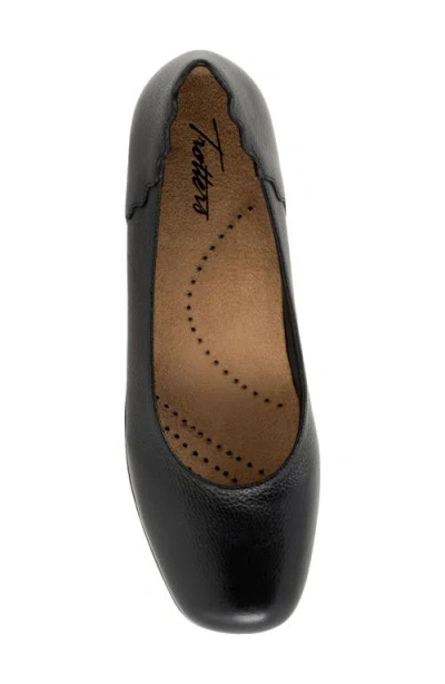 Trotters Sunny Flat In Black