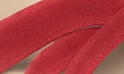 Nerogiardini Ankle Strap Platform Sandal In Red