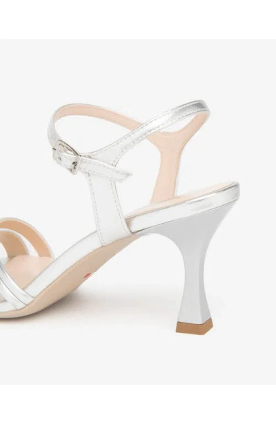 Nerogiardini Ankle Strap Sandal In Silver