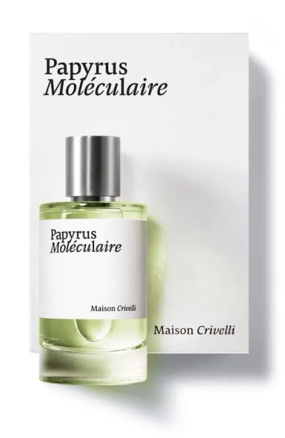 Maison Crivelli Papyrus Moléculaire Eau De Parfum In Transparent