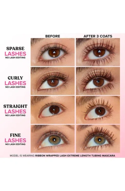 Too Faced Ribbon Wrapped Lash Extreme Length Tubing Mascara Chocolate 0.27 Oz/8 ml In Brown