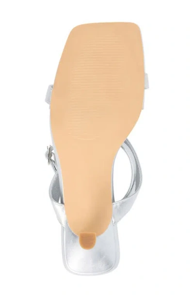 Coconuts By Matisse Breeze Ankle Strap Sandal In Silver