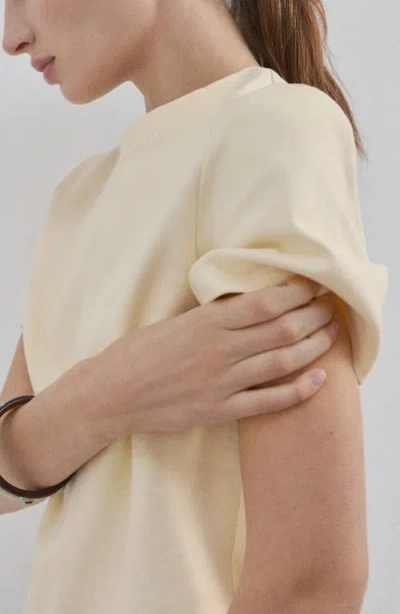Mango Short Sleeve T-shirt In Neutral