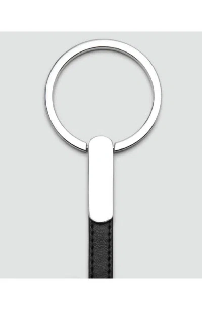 Mango Maxi Buckle Thin Belt In Black