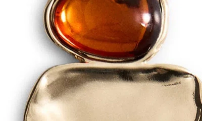 Mango Mixed Media Drop Earrings In Multi