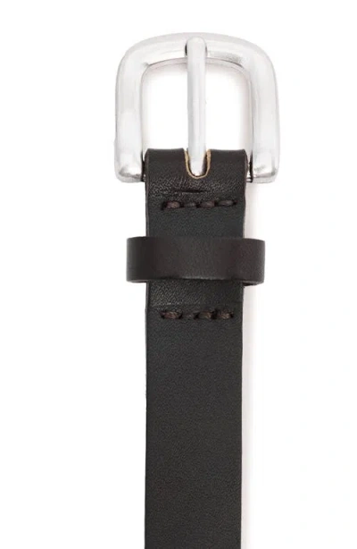 Mango Stud Leather Belt In Multi