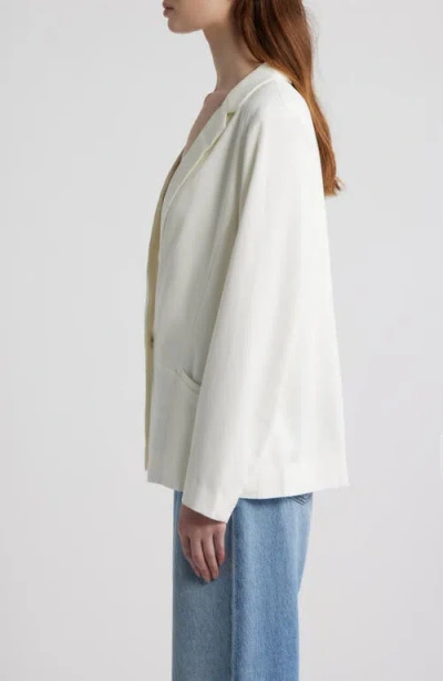 Dra Catherine One-button Blazer In White