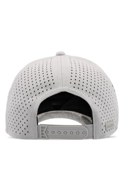 Melin Hydro Compass Snapback Cap In Gray