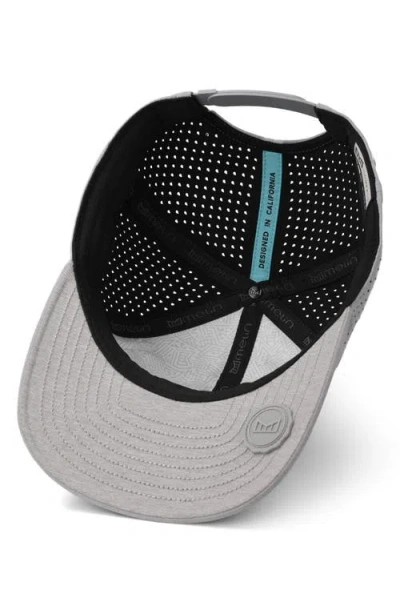 Melin Hydro Compass Snapback Cap In Gray
