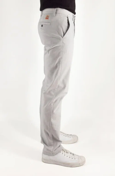 Devil-dog Dungarees Performance Stretch Chino Pants In Gray