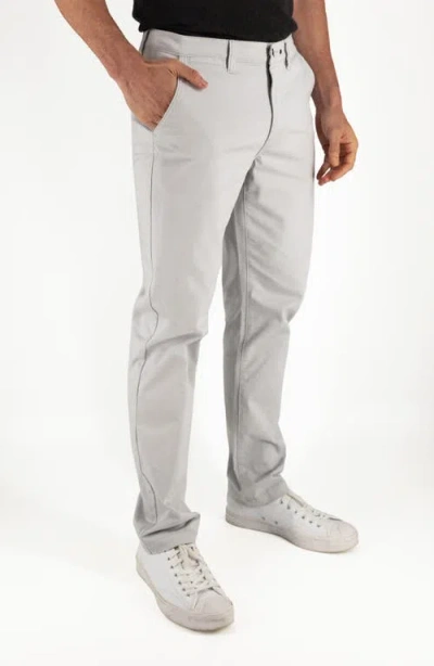 Devil-dog Dungarees Performance Stretch Chino Pants In Gray