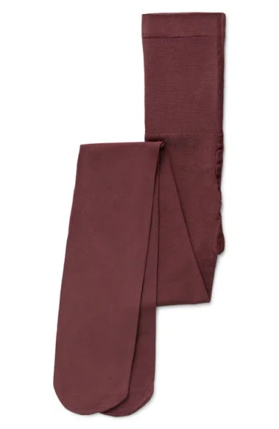 Swedish Stockings Olivia Premium Tights In Burgundy