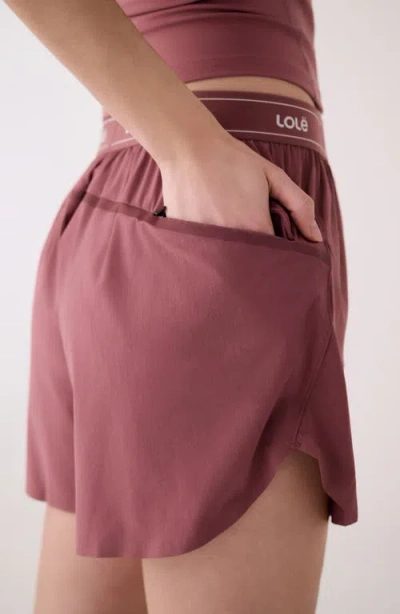 Lole Sofia Active Shorts In Pink