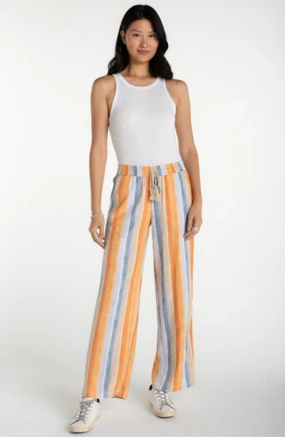 Liverpool Los Angeles Pull On Drawstring Pants In Multi