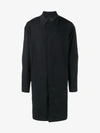 LANVIN LANVIN NAVY BLUE RAINCOAT,RMOU0008P1711811311