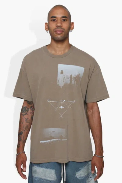 The Celect Perspective Tee In Brown