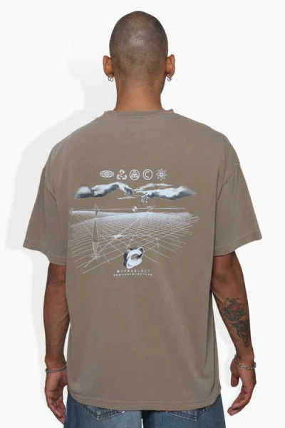 The Celect Perspective Tee In Brown