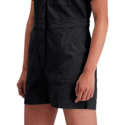 Topo Designs Dirt Romper In Black