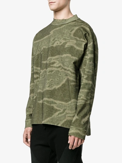 yeezy camo print pullover hoodie