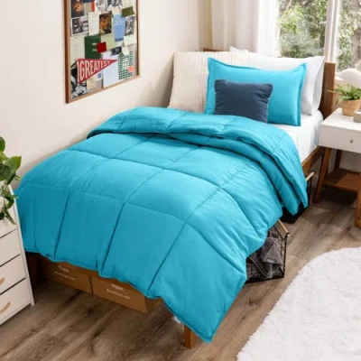 Bare Home All-season Down Alternative Comforter Set In Blue