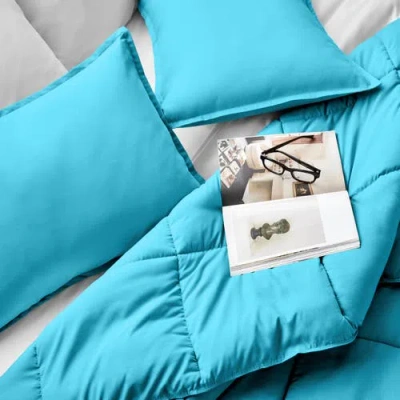 Bare Home All-season Down Alternative Comforter Set In Blue
