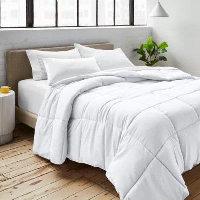 Bare Home All-season Down Alternative Comforter Set In White