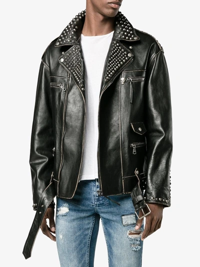 Gucci Biker Jacket In Black