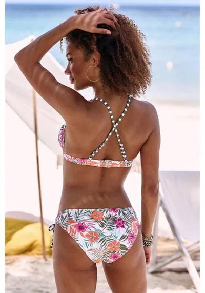 Lascana Side Tie Bikini Bottom In Multi