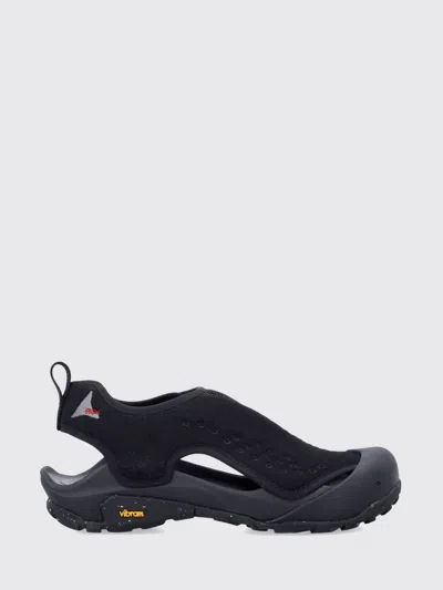 Roa Arpy Mesh Microfiber Functional Utility Sandals In Black