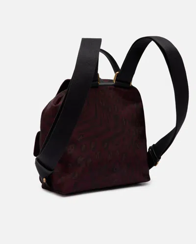 Pinko Patterned-flap Lambskin Backpack