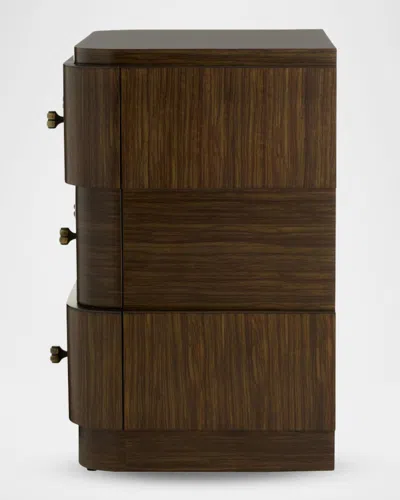 Arteriors Jacques Side Table In Brown