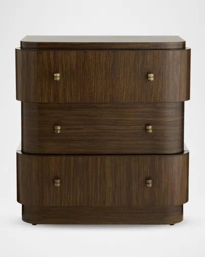 Arteriors Jacques Side Table In Brown