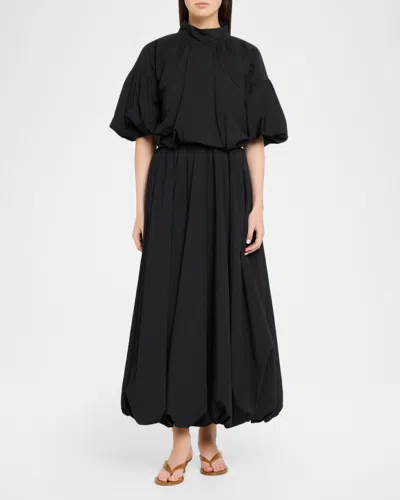 Stuart Weitzman Rio Leather Kitten-heel Thong Sandals In Brown