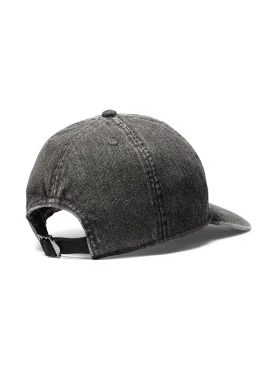 Michael Michael Kors Denim Cap In Red