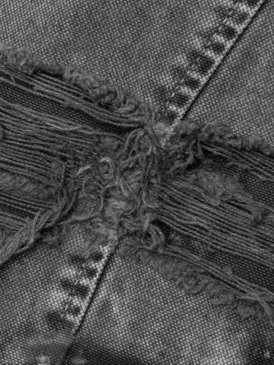 Pdf Embroidered Distressed Jeans In Black
