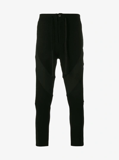 Shop Ann Demeulemeester Panelled Trousers