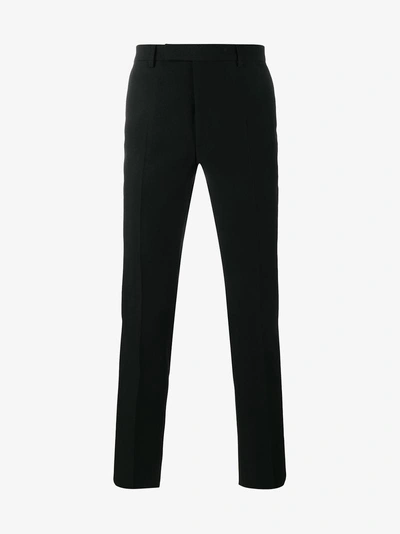 Shop Raf Simons Straight Leg Trousers