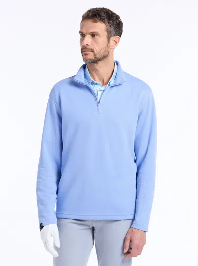Robert Graham Troland Long Sleeve Knit Shirt In Blue