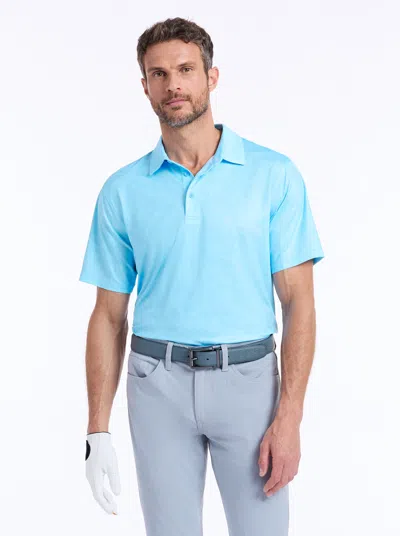 Robert Graham Orsett Performance Golf Polo In Blue